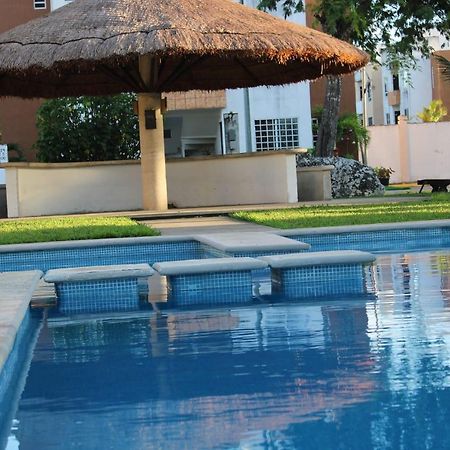 Relajante Y Acogedor Apartamento Con Alberca En Cancún Eksteriør bilde
