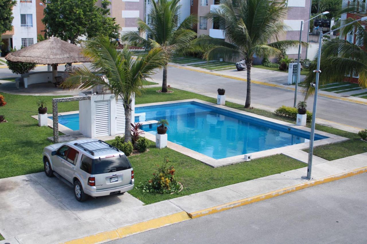 Relajante Y Acogedor Apartamento Con Alberca En Cancún Eksteriør bilde
