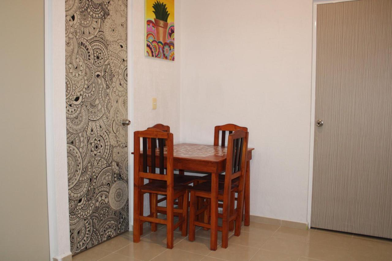 Relajante Y Acogedor Apartamento Con Alberca En Cancún Eksteriør bilde