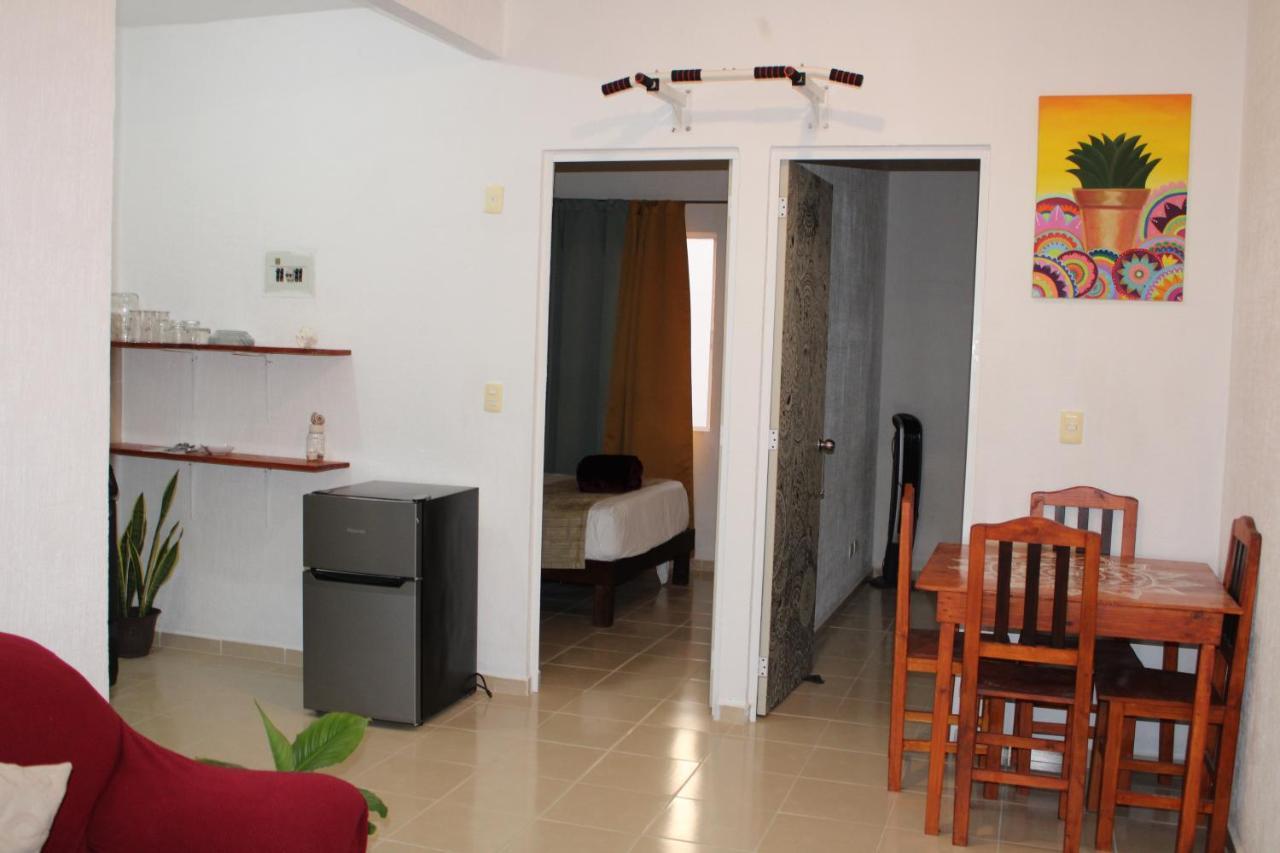 Relajante Y Acogedor Apartamento Con Alberca En Cancún Eksteriør bilde